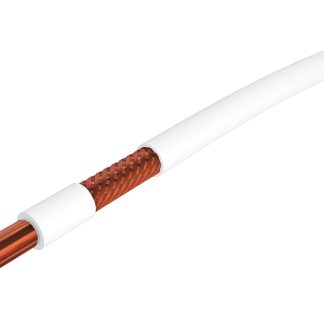 Cavo coassiale RS PRO 11VRTCPH1, L. 100m, 75 Ω, col. Bianco