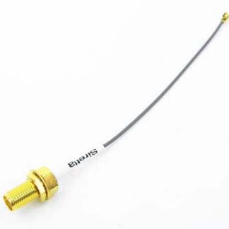 Cavo coassiale Siretta, U.FL / SMA, L. 200mm, 50 Ω, col. Grigio