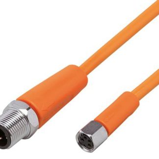 Cavo sensore/attuatore ifm electronic 4 cond. M12 Maschio / M8 Femmina, L. 5m