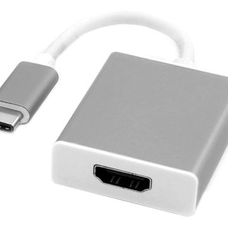 Cavo USB Roline USB C/HDMI, L. 100mm, col. Argento