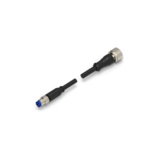 Cavo sensore/attuatore TE Connectivity 4 cond. M12 Femmina / M8 Maschio, Ø 4.8mm, L. 1.5m