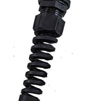 Pressacavo Alpha Wire, in PA 6, filetto NPT 3/4poll, Ø cavo 13mm - 18mm max