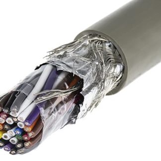 Cavo dati Alpha Wire Grigio, 15 coppie, 24 AWG, schermato, 300 V, Filo