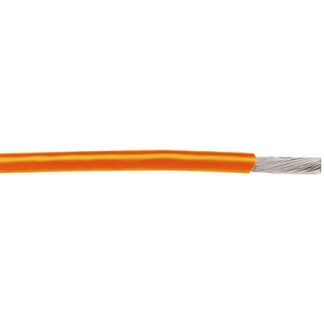 Cavo di collegamento apparecchiature Alpha Wire, 0,09 mm², 28 AWG, 600 V, 30m, Arancione, UL1213
