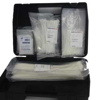 Fascette fermacavi HellermannTyton in Nylon 66, 100mm x 2,5, 3,5, 4,6 mm