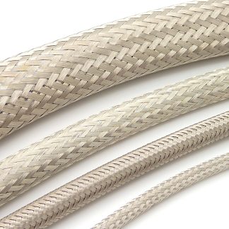 Guaina per cavi intrecciata RS PRO in Rame stagnato, Ø 12.5mm, L. 10m, espandibile