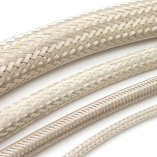 Guaina per cavi intrecciata RS PRO in Rame stagnato, Ø 7.5mm, L. 100m, espandibile