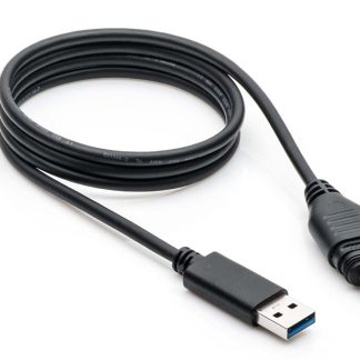 Cavo USB Amphenol Industrial USB A/USB C, L. 1m, col. Nero