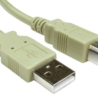 Cavo USB RS PRO USB A/USB B, L. 3m, col. Grigio