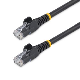 Cavo Ethernet Cat6 (U/UTP) Startech, guaina in PVC col. Nero, L. 10m, Con terminazione