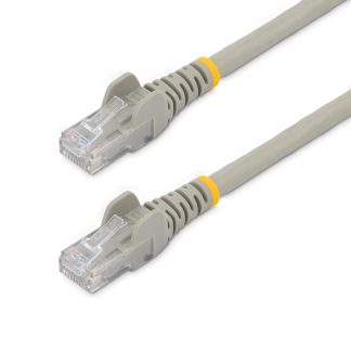 Cavo Ethernet Cat6 (U/UTP) StarTech.com, guaina in PVC col. Grigio, L. 5m, Con terminazione