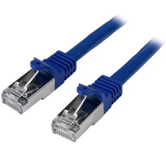 Cavo Ethernet Cat6 (S/FTP) StarTech.com, guaina in PVC col. Blu, L. 3m, Con terminazione