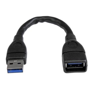 Cavo USB StarTech.com USB A/USB A, L. 150mm, col. Nero