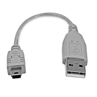 Cavo USB Startech USB A/Micro USB B, L. 150mm, col. Grigio