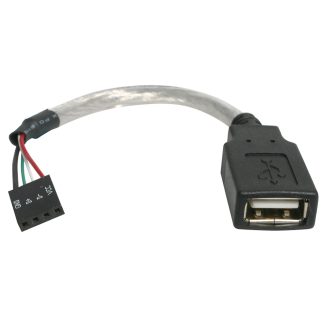 Cavo USB StarTech.com IDC a 4 pin/USB A, L. 150mm, col. Grigio