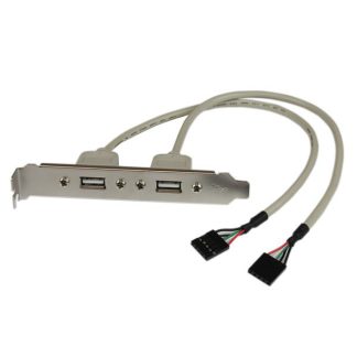 Cavo USB Startech IDC a 5 pin/USB A, col. Grigio
