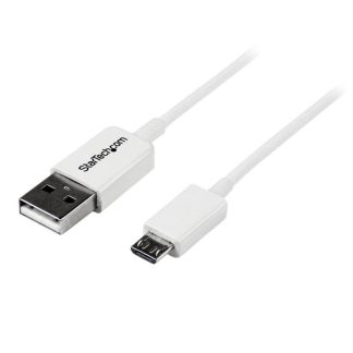 Cavo USB Startech USB A/Micro USB B, L. 1m, col. Bianco
