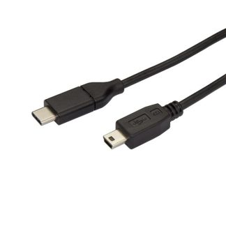 Cavo USB Startech USB C/Mini USB B, L. 2m, col. Nero