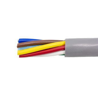 Cavo industriale multipolare non schermato a 10 cond. 0,35 mm², 22 AWG, 300 V, Ø7.09mm, L. 305m