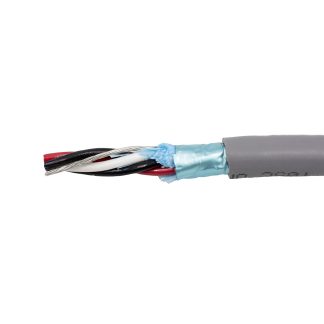 Cavo dati Alpha Wire Grigio, 2 coppie, 18 AWG, schermato, 300 V