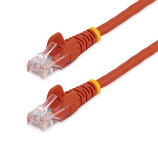 Cavo Ethernet Cat5e (U/UTP) StarTech.com, guaina in PVC col. Rosso, L. 10m, Con terminazione