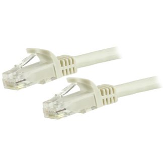 Cavo Ethernet Cat6 (U/UTP) Startech, guaina in PVC col. Bianco, L. 5m, Con terminazione