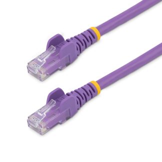 Cavo Ethernet Cat6 (U/UTP) Startech, guaina in PVC col. Porpora, L. 1m, Con terminazione