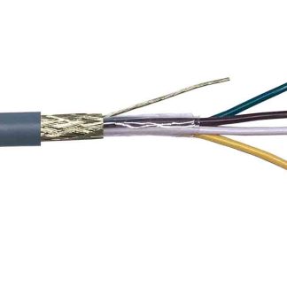 Cavo dati RS PRO Grigio, 26 AWG, schermato, 250 V