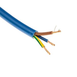 Cavo di potenza RS PRO multipolare flessibile, 3 cond. 1,5 mm², 300/500 V, Ø 11.4mm, L. 100m