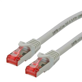 Cavo Ethernet Cat6 (S/FTP) Roline, guaina in LSZH col. Grigio, L. 0.5m, Con terminazione