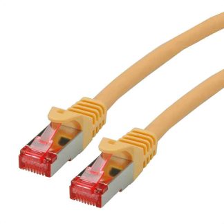 Cavo Ethernet Cat6 (S/FTP) Roline, guaina in LSZH col. Giallo, L. 3m, Con terminazione