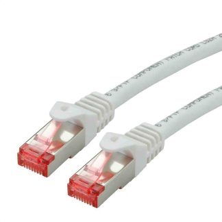 Cavo Ethernet Cat6 (S/FTP) Roline, guaina in LSZH col. Bianco, L. 5m, Con terminazione