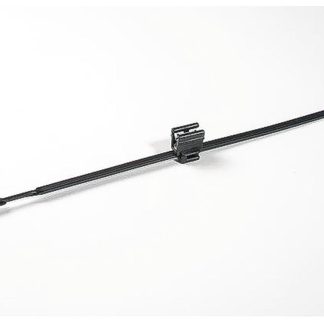 Fascette fermacavi HellermannTyton EdgeClip in PA 6,6 resistente ai raggi UV, 210mm x 4,7 mm, col. Nero