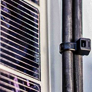 Fascette fermacavi HellermannTyton T in PA 11, 150mm x 3,5 mm, col. Nero