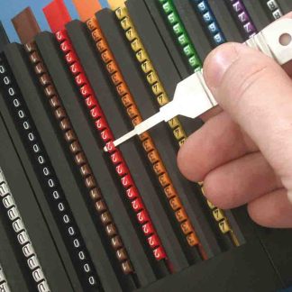 Segnacavo Cembre A pressione, Ømin 3.6mm, Ømax 17.5mm No Y