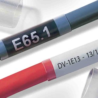 Guaina termorestringente HellermannTyton Ø 24mm, col. Chiaro, restringimento 3:1, L. 1m