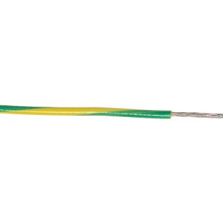 Cavo di collegamento apparecchiature AXINDUS, 0,6 mm², 20 AWG, 750 V c.a., 200m, Verde-Giallo