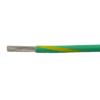 Cavo di collegamento apparecchiature Alpha Wire, 1 mm², 17 AWG, 600 V, 50m, Verde-Giallo, UL11028