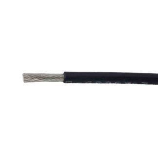 Cavo di collegamento apparecchiature Alpha Wire, 0,25 mm², 24 AWG, 600 V, 50m, Nero, UL11028