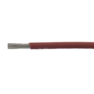Cavo di collegamento apparecchiature Alpha Wire, 0,25 mm², 24 AWG, 600 V, 50m, Marrone, UL11028