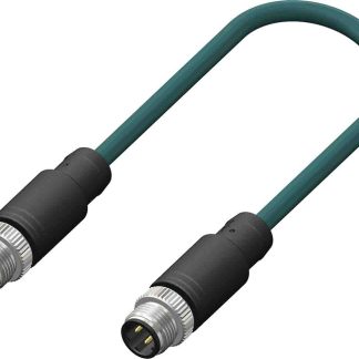 Cavo sensore/attuatore RS PRO 4 cond. M12 Maschio / M12 Maschio, Ø 6.5mm, L. 5m