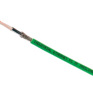 Cavo Ethernet Cat5 (STP) Siemens, guaina in Poliuretano col. Verde, L. 20m, Senza terminazione