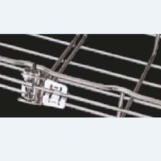 Reggicavo Cablofil International, Vassoio per cavi in rete metallica in Acciaio, dimensioni 3m x 150 mm x 54mm