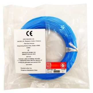 Cavo di collegamento apparecchiature RS PRO, 0,12 mm², 26 AWG, 300 V, 50m, Blu