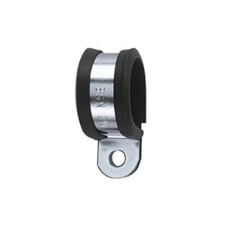 Collare di fissaggio per cavi HellermannTyton in Acciaio galvanizzato, Ø fascio 11mm max, col. Nero