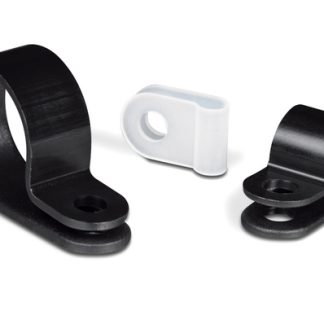 Collare di fissaggio HellermannTyton in Poliammide 6.6 (PA66), Ø fascio 22mm max, col.