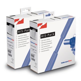 Guaina termorestringente HellermannTyton Ø 9.5mm, col. Trasparente, L. 5m