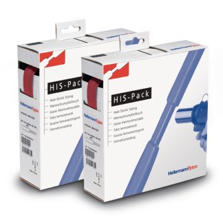 Guaina termorestringente HellermannTyton Ø 25.4mm, col. Rosso, L. 5m