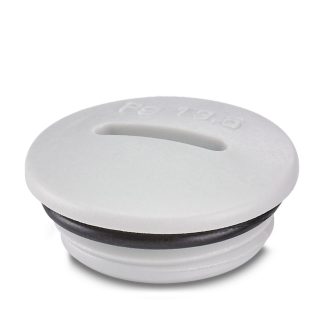 Tappo pressacavo Phoenix Contact in Poliammide, Grigio chiaro, filetto PG13.5, Ø 25mm, Ø foro PG13.5, IP65