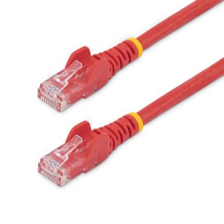Cavo Ethernet Cat6 (U/UTP) StarTech.com, guaina in PVC col. Rosso, L. 1.5m, Con terminazione
